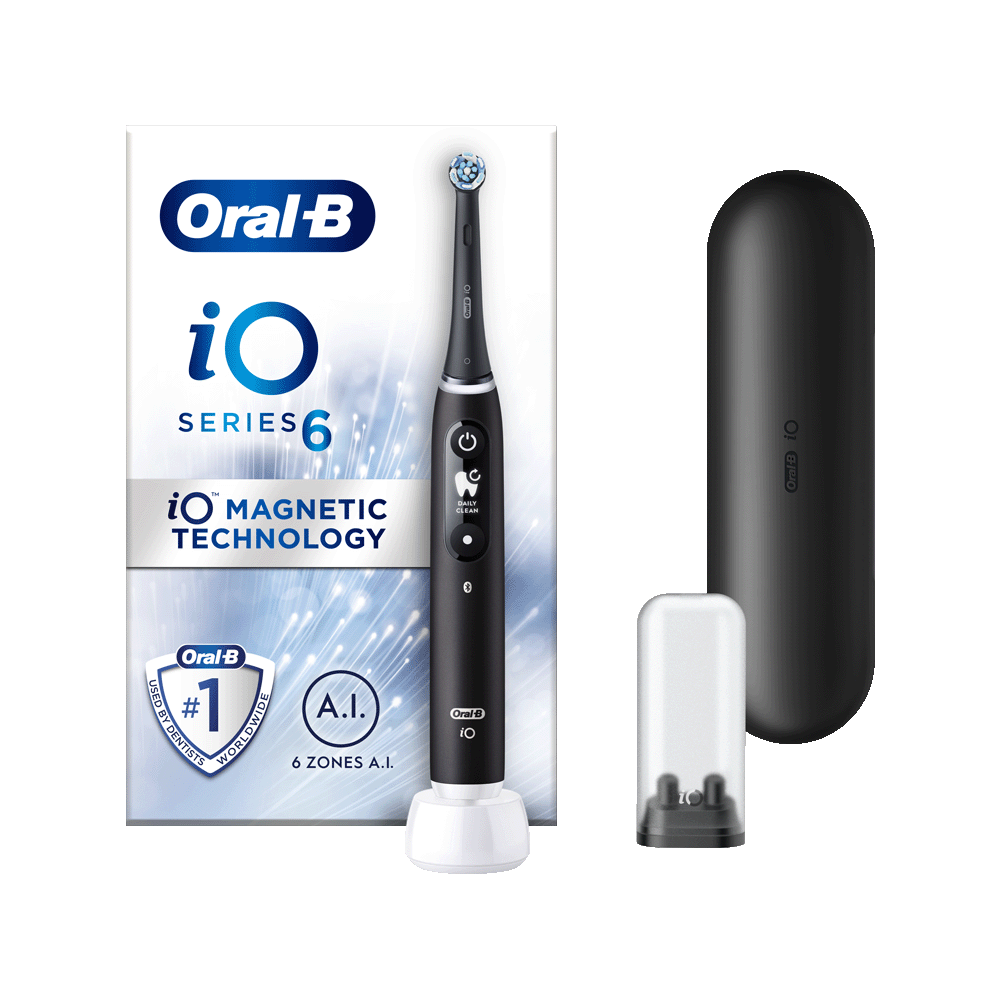 ORAL-B - iO6 Ηλεκτρική Οδοντόβουρτσα (Black Lava)